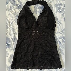 Vintage Lace Halter Top